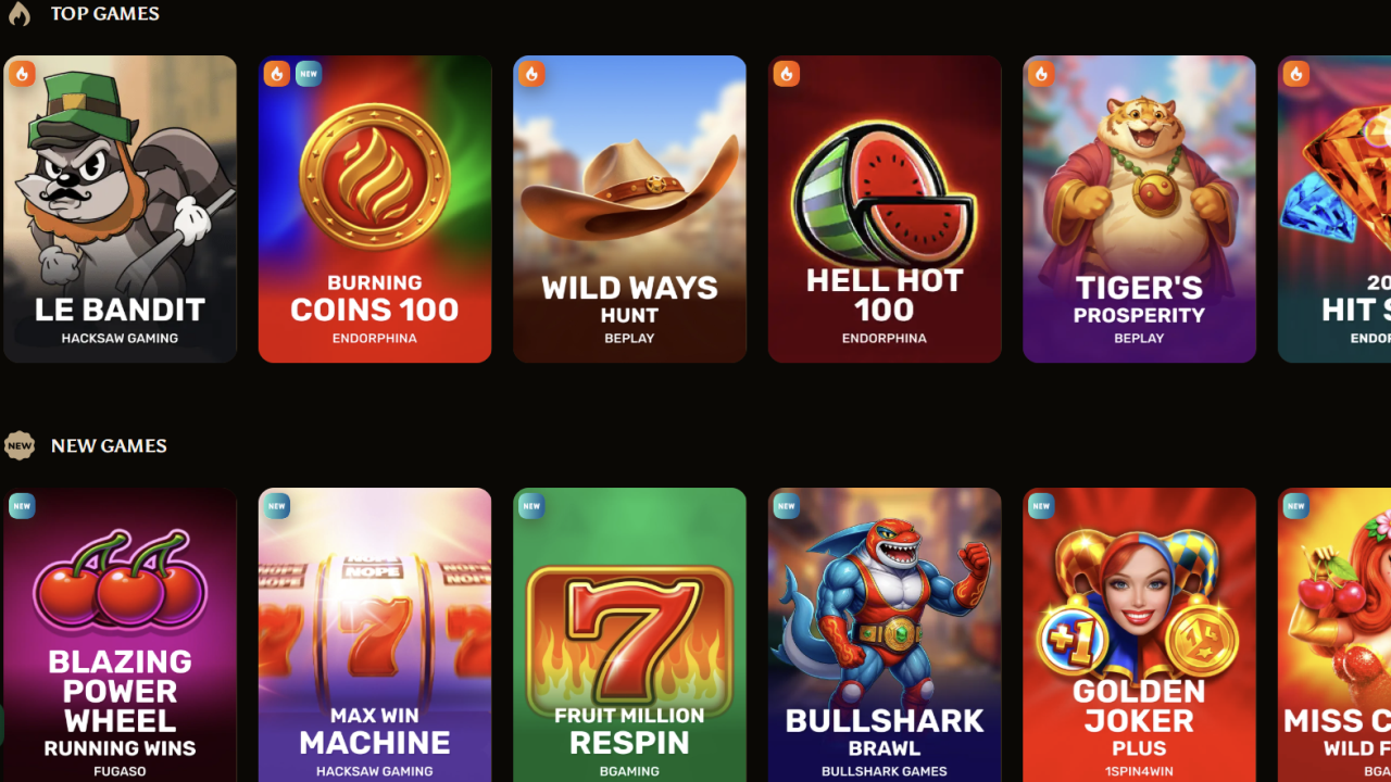 Amunbet Casino games
